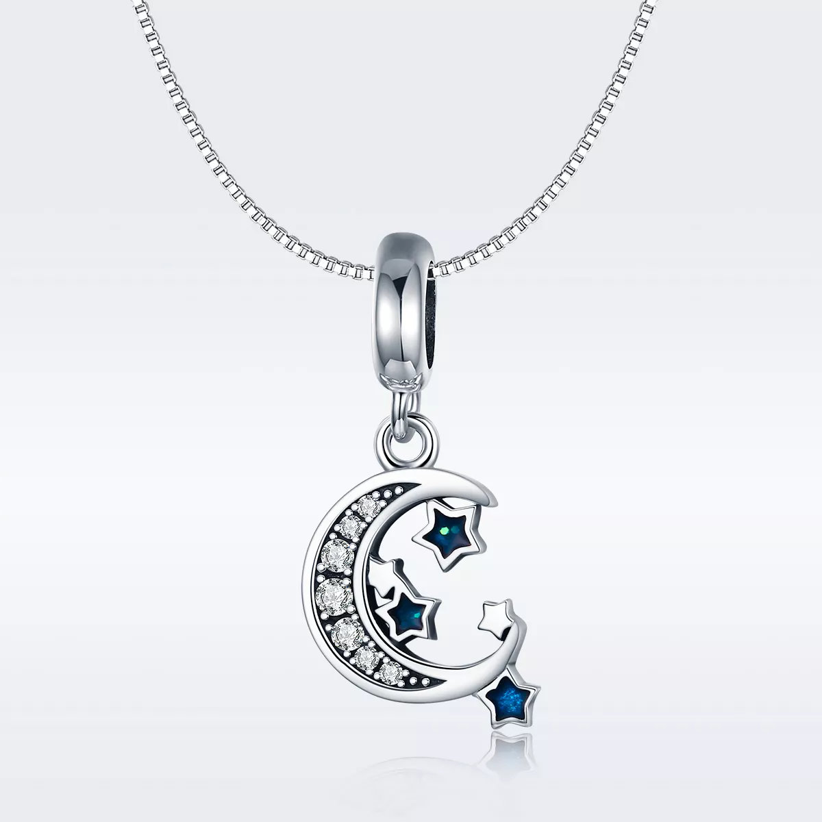 Charm Pendente Estrelas brilhantes estilo Pandora - SCC639
