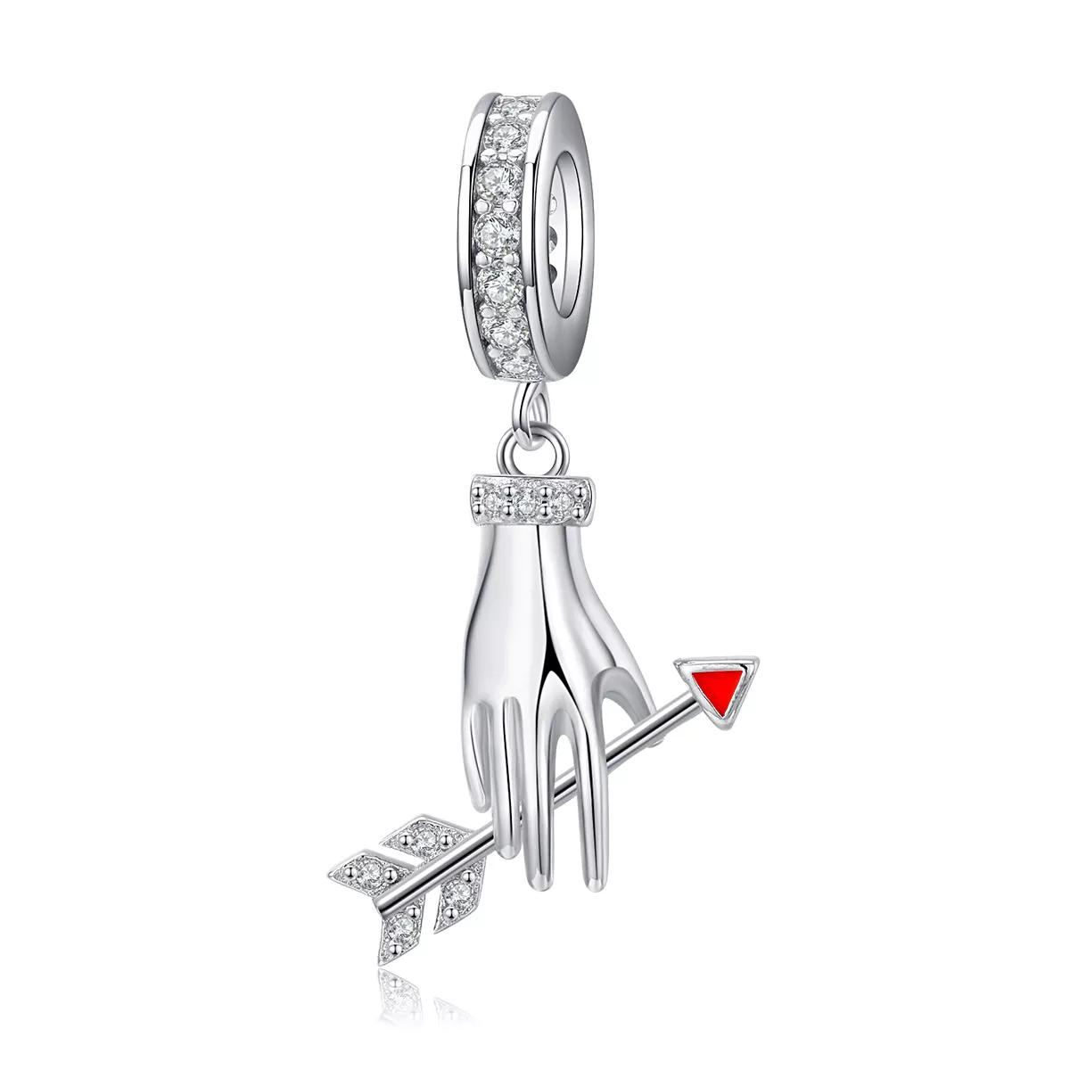 Charm Pendente Flecha do amor estilo Pandora - SCC1375