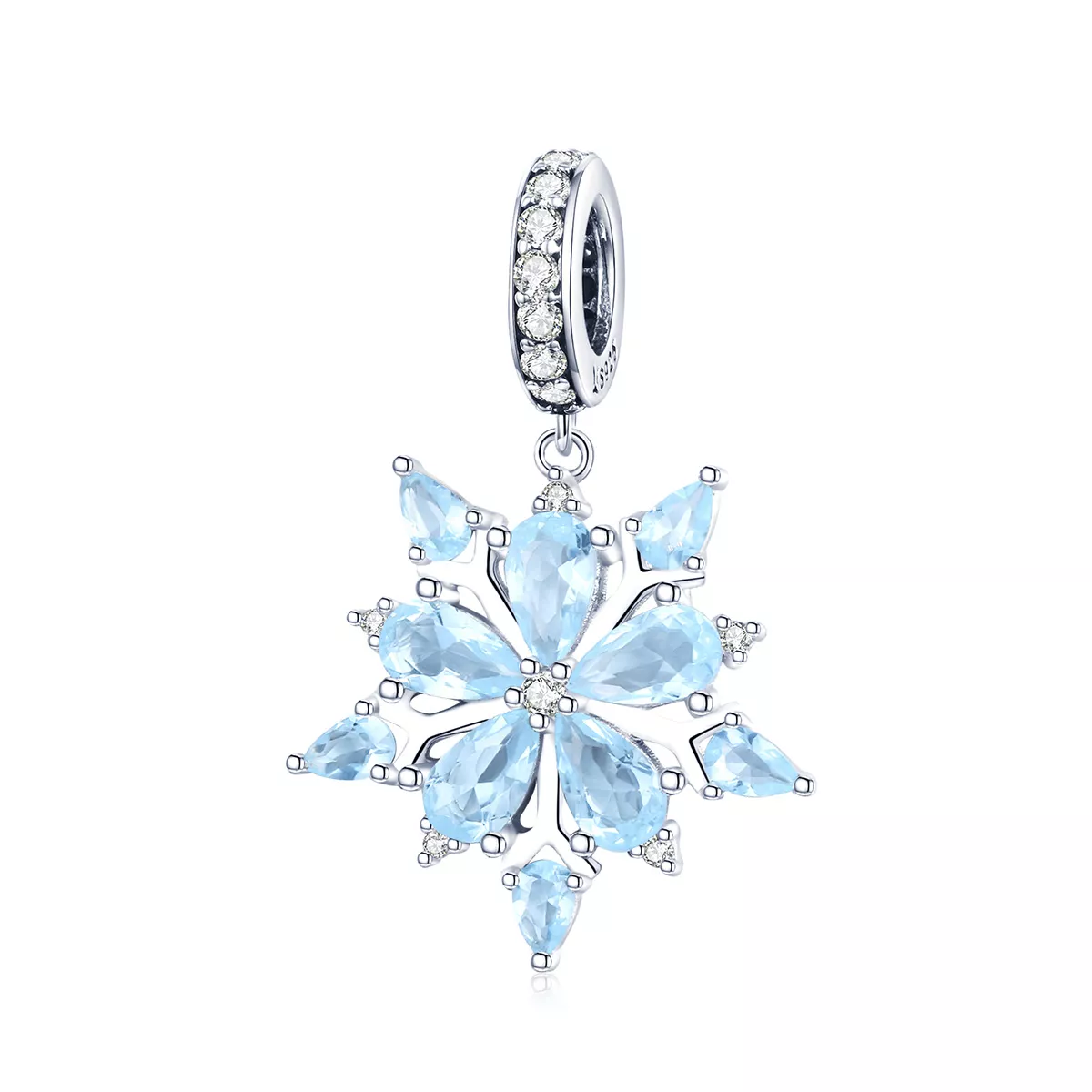 Charm Pendente Flocos de neve estilo Pandora - SCC940