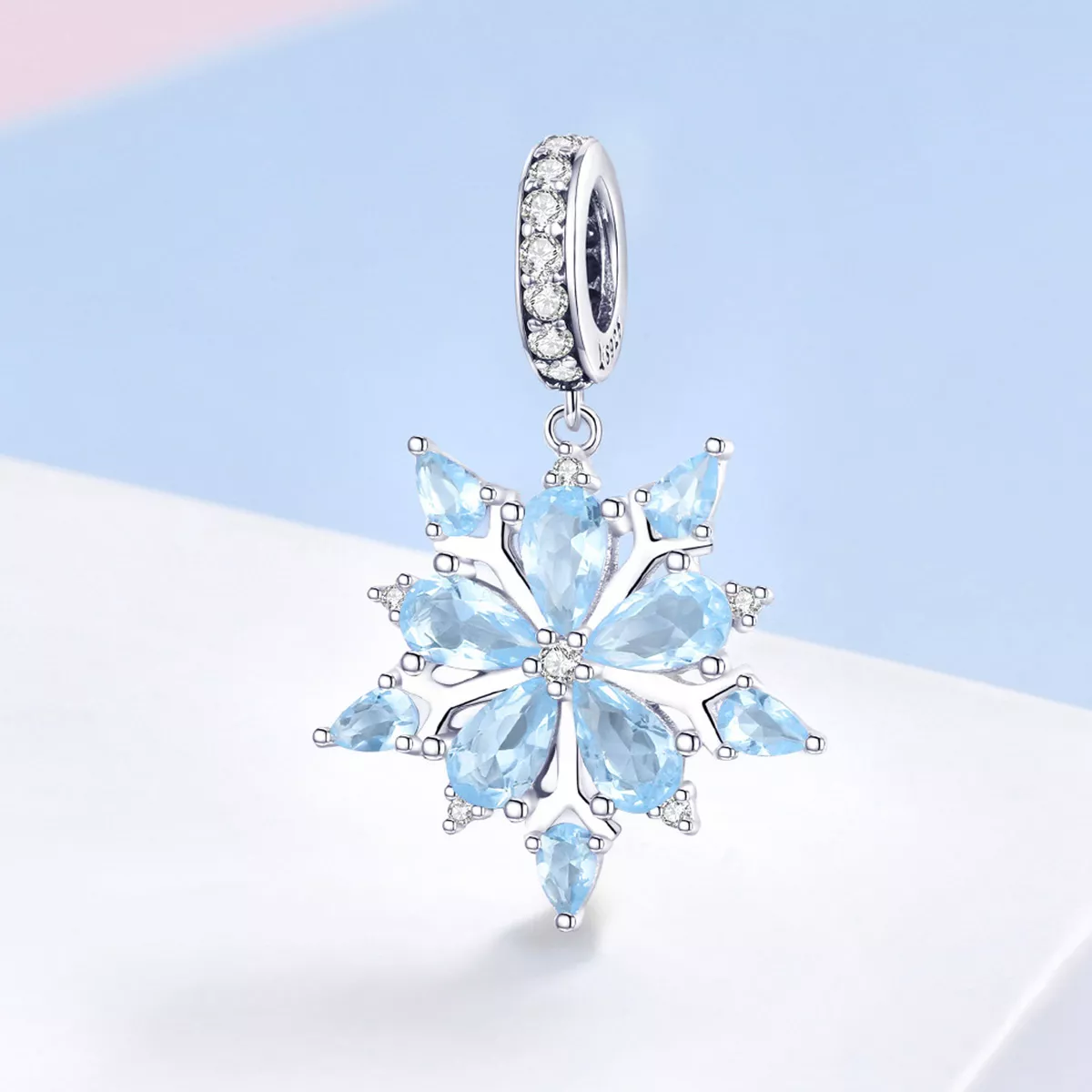Charm Pendente Flocos de neve estilo Pandora - SCC940