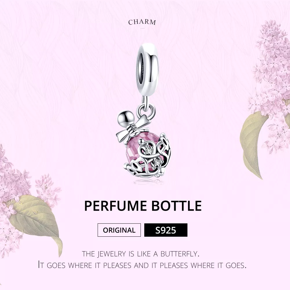 Charm Pendente Frasco de perfume estilo Pandora - SCC1734