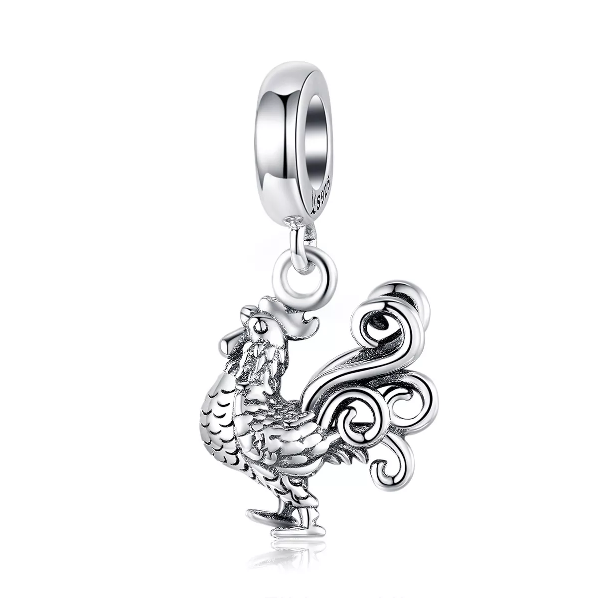 Charm Pendente Galo valente estilo Pandora - SCC1337