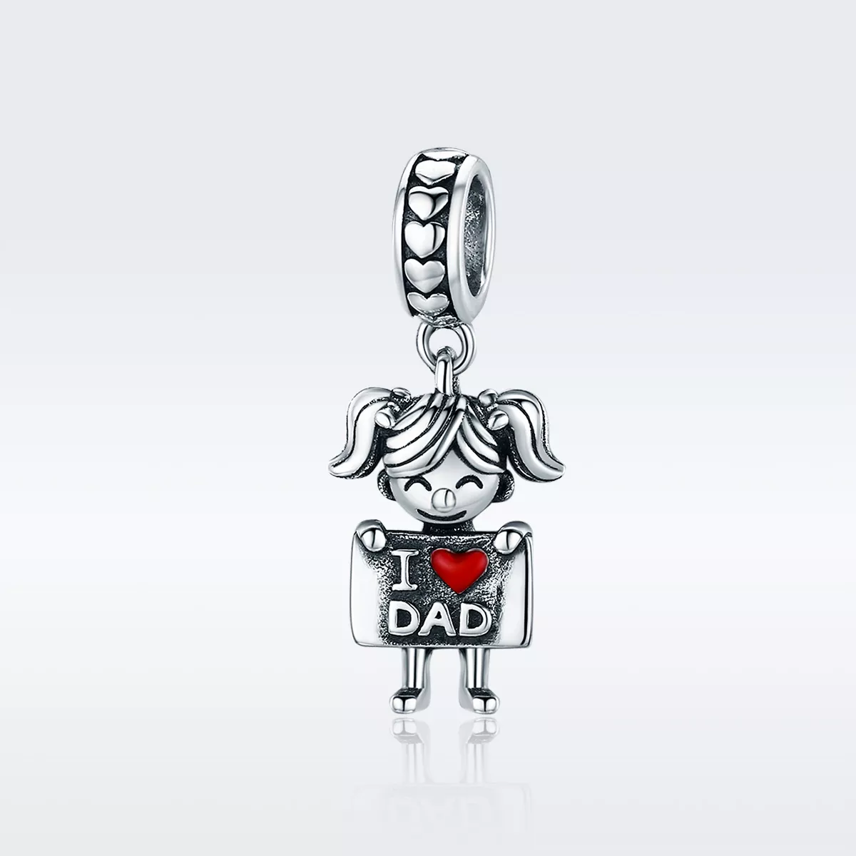 Charm Pendente Garota do papai estilo Pandora - SCC690