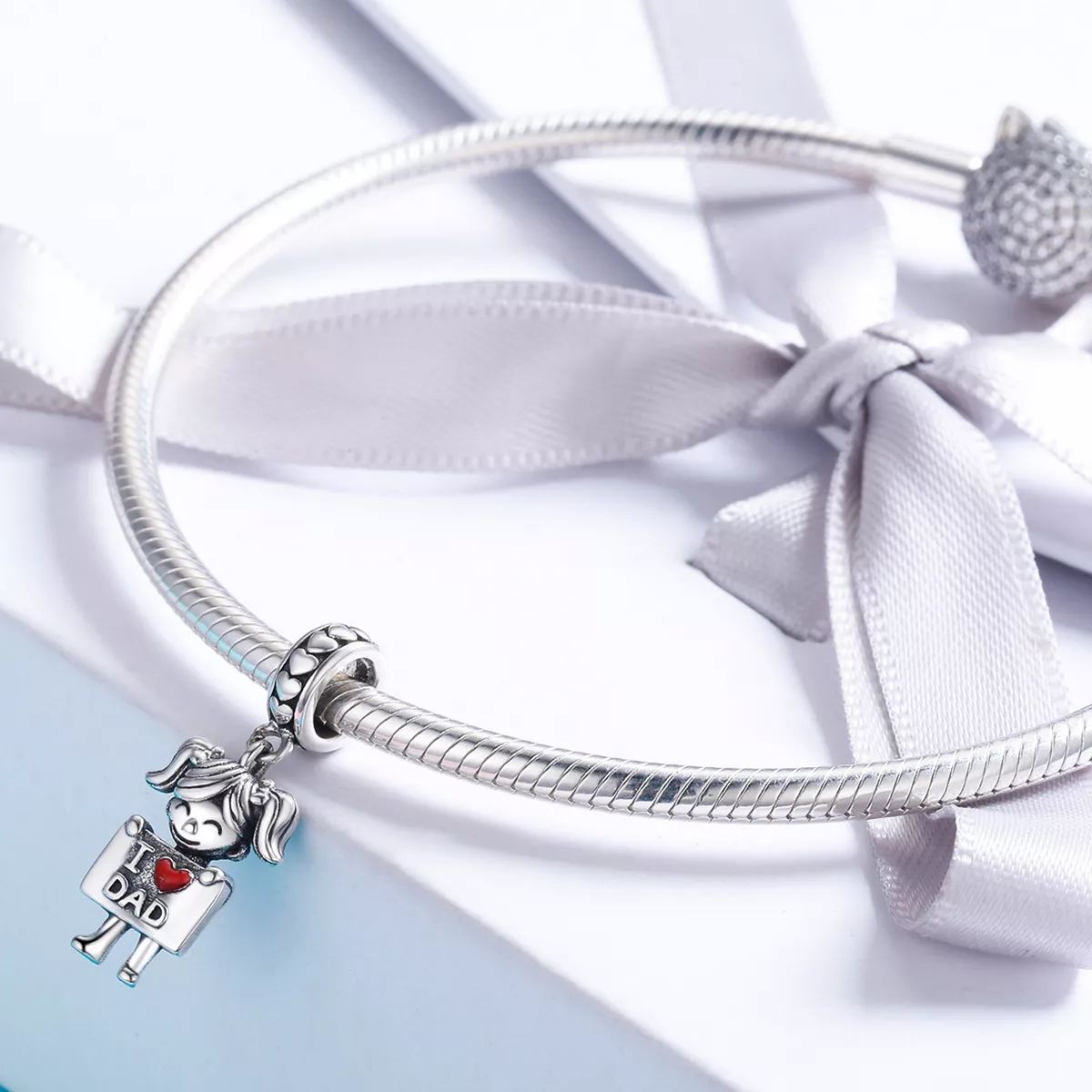 Charm Pendente Garota do papai estilo Pandora - SCC690