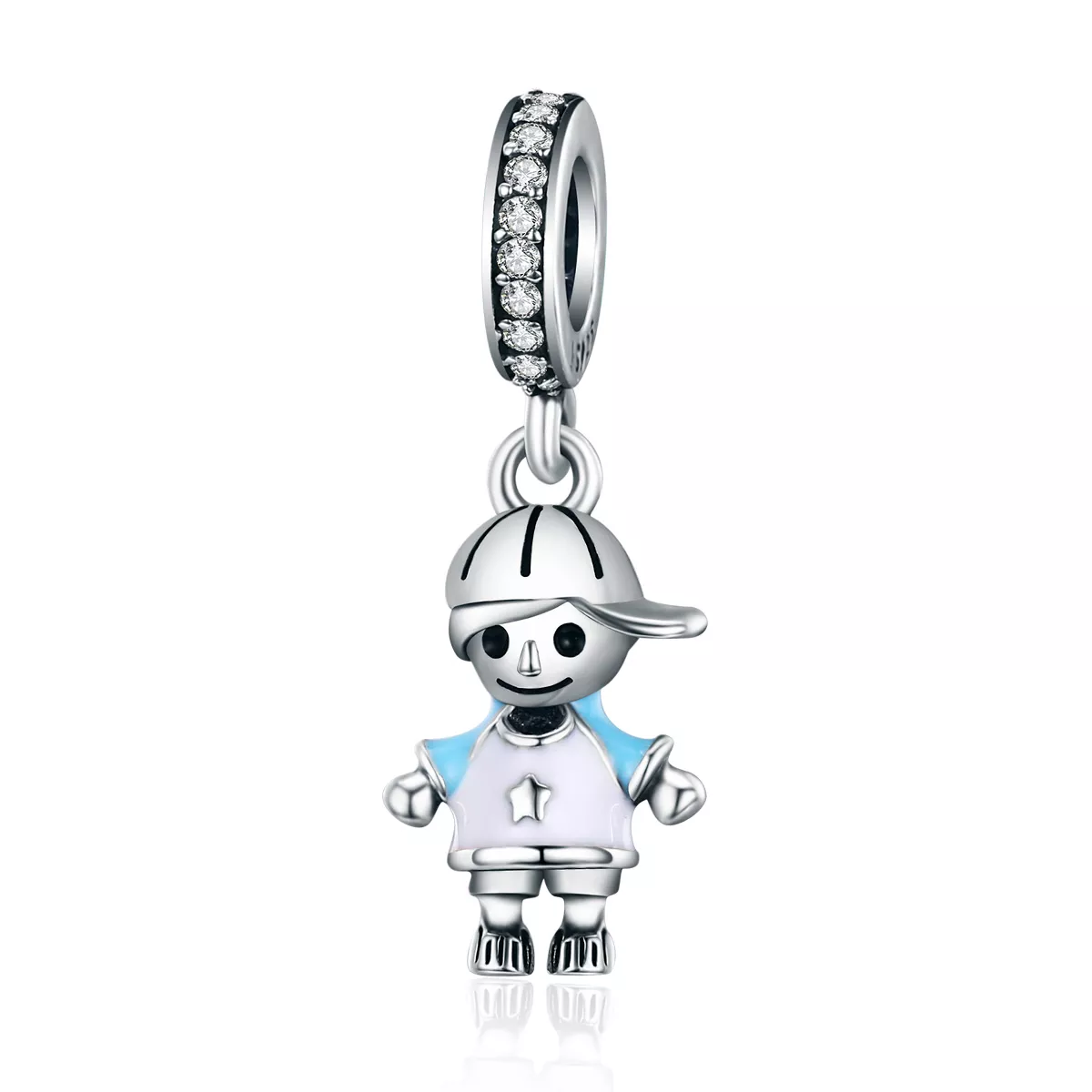 Charm Pendente Garotinho vida perfeita estilo Pandora - SCC544