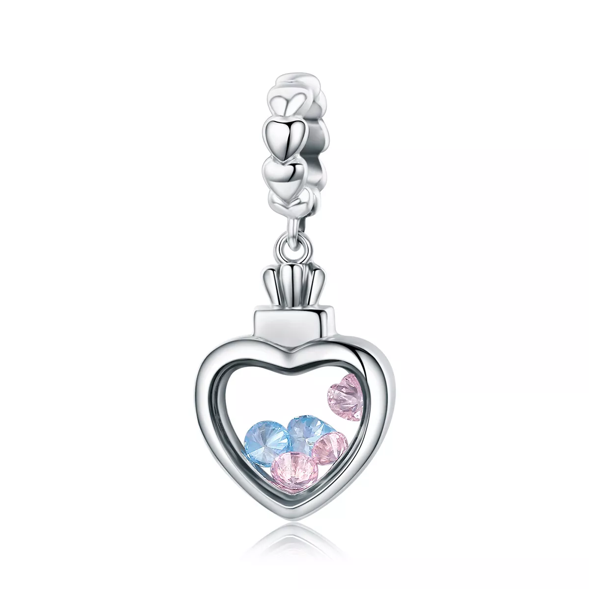 Charm Pendente Garrafa de memória estilo Pandora - SCC588