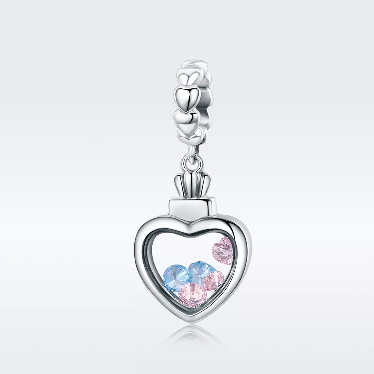 Charm Pendente Garrafa de memória estilo Pandora - SCC588
