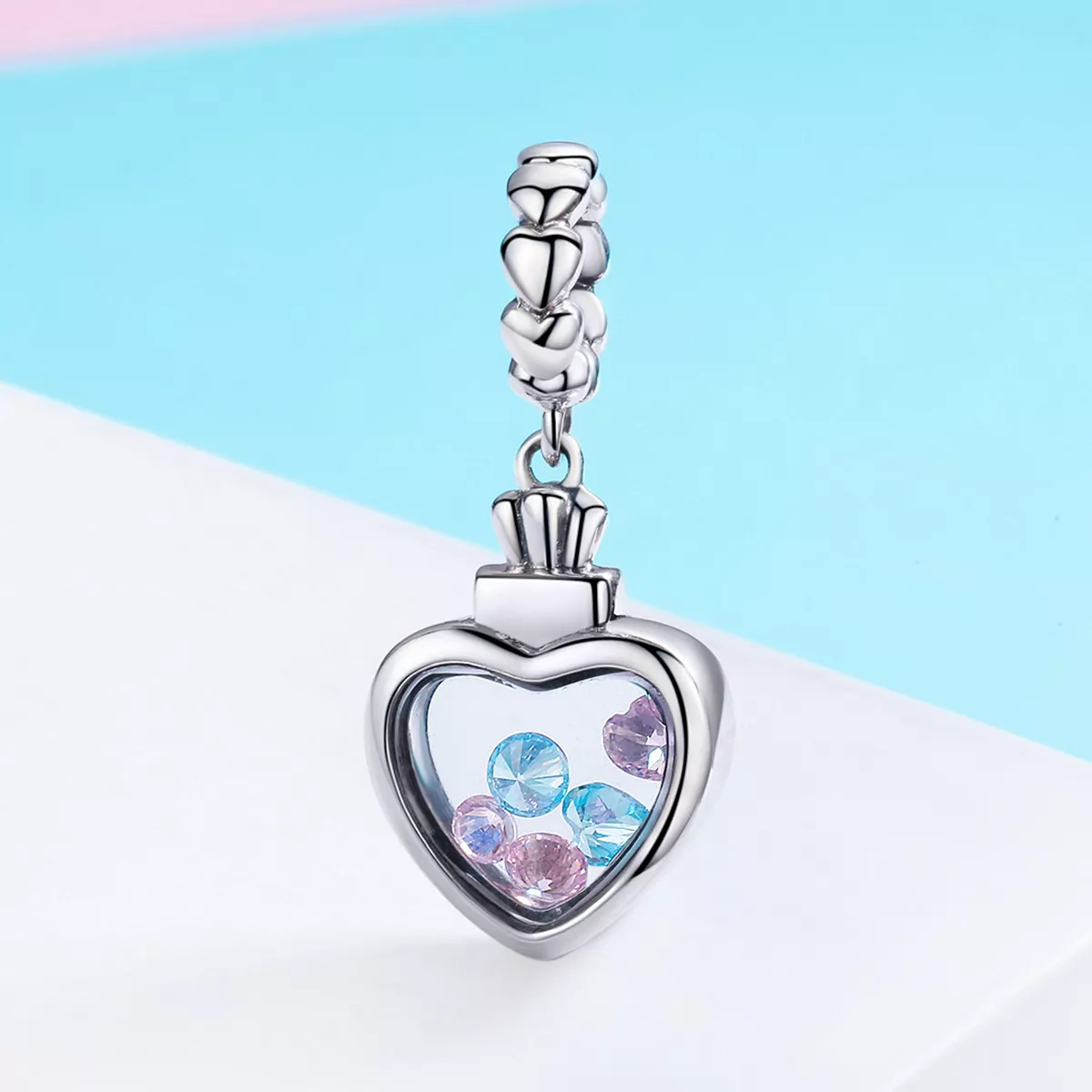 Charm Pendente Garrafa de memória estilo Pandora - SCC588