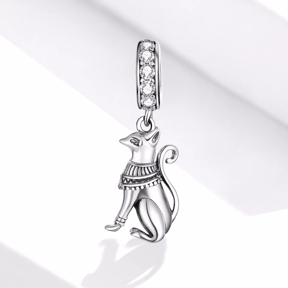 Charm Pendente Gato egípcio estilo Pandora - SCC1505