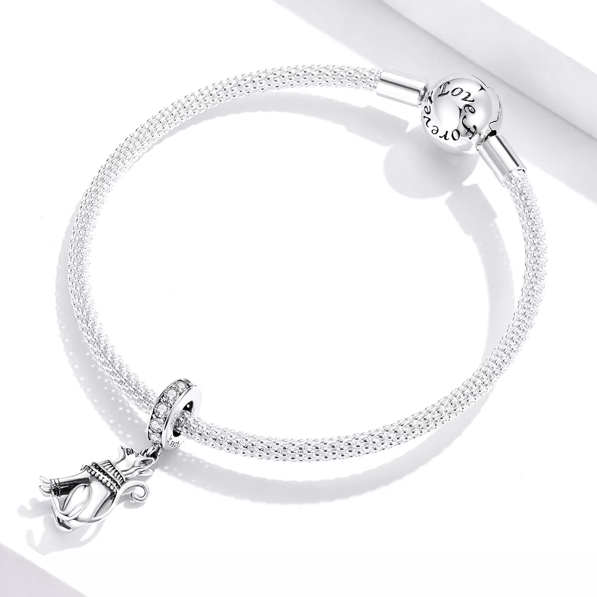 Charm Pendente Gato egípcio estilo Pandora - SCC1505