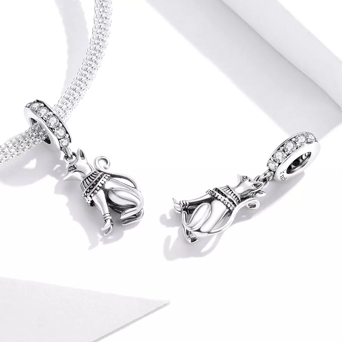 Charm Pendente Gato egípcio estilo Pandora - SCC1505