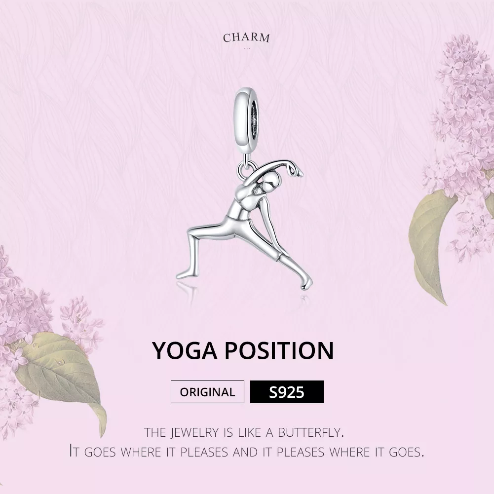 Charm Pendente Ginástica estilo Pandora - BSC386