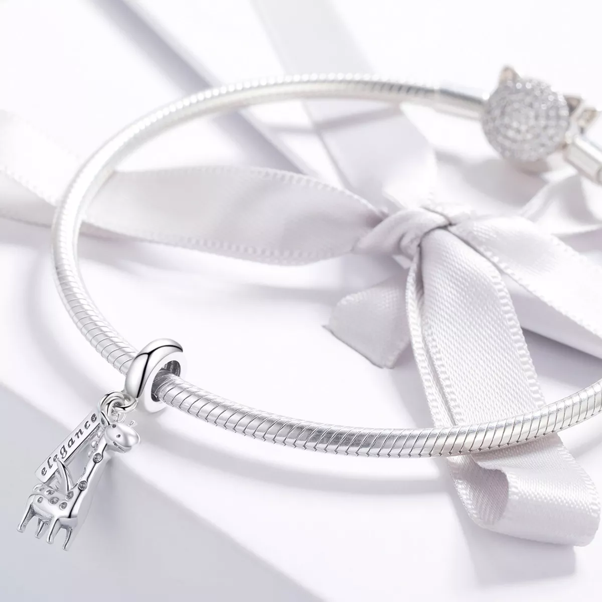 Charm Pendente Girafa fofa estilo Pandora - SCC976