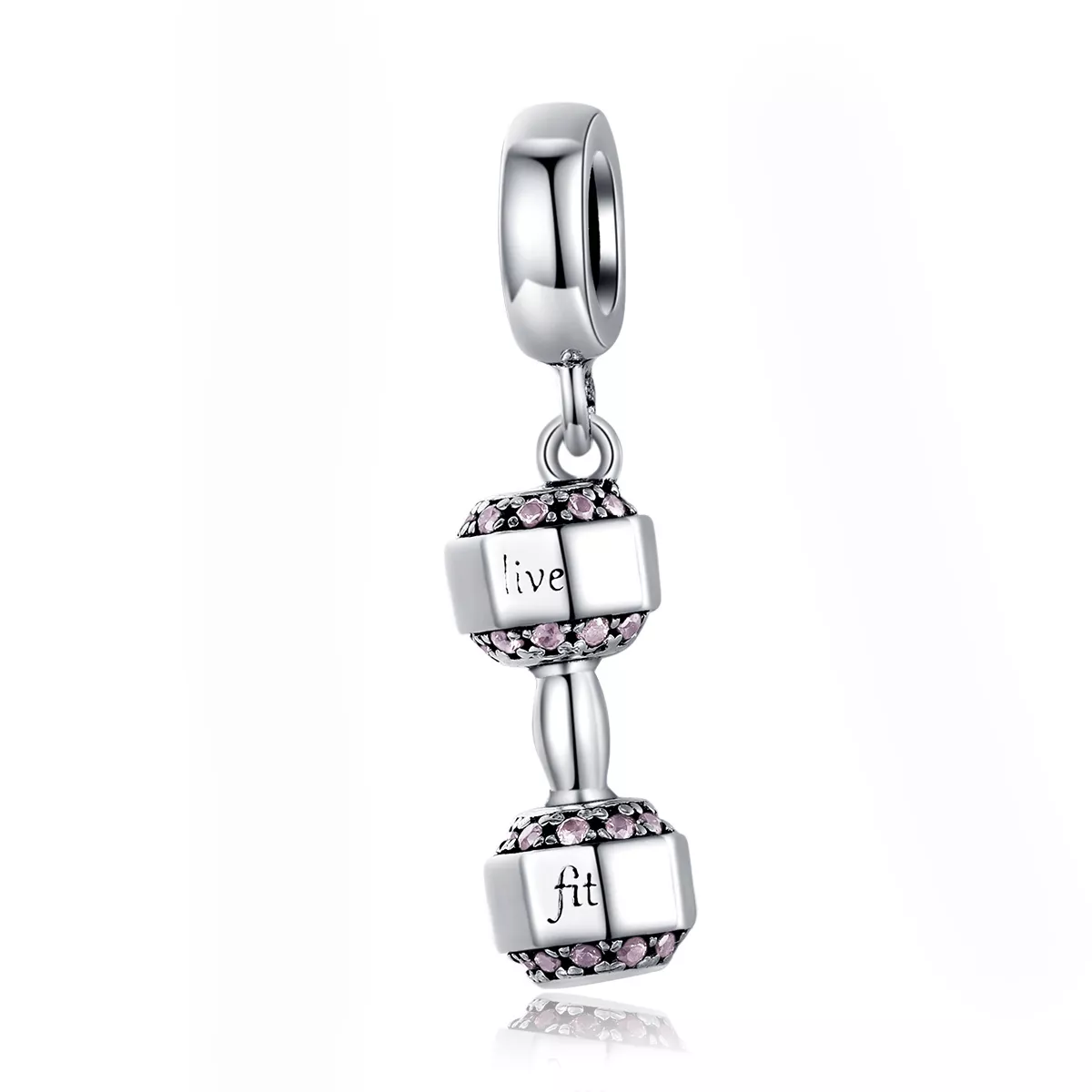 Charm Pendente Haltere estilo Pandora - SCC1340