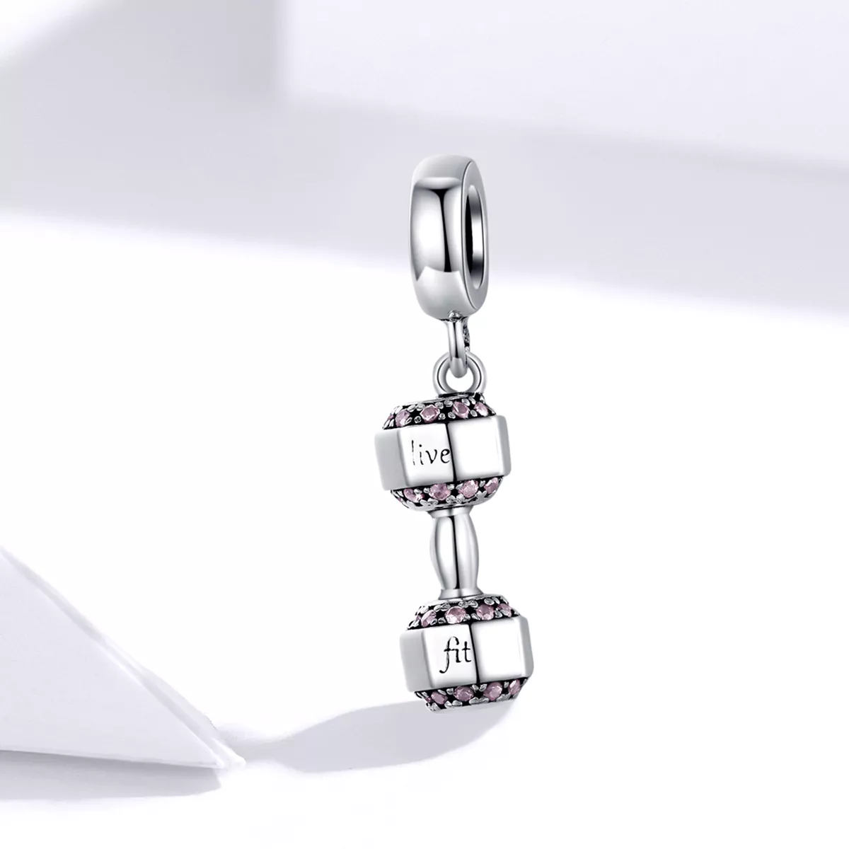 Charm Pendente Haltere estilo Pandora - SCC1340