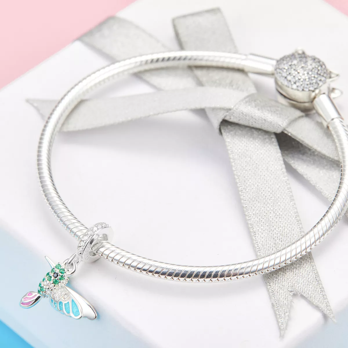 Charm Pendente Kingfisher estilo Pandora - SCC991