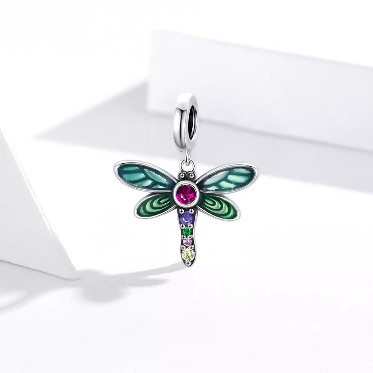 Charm Pendente Libélula brilhante estilo Pandora - SCC1706