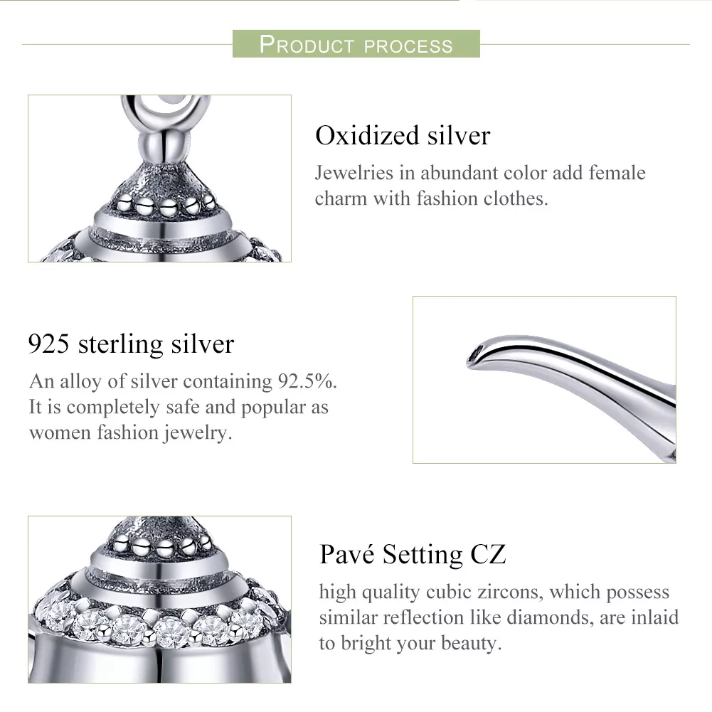 Charm Pendente Lâmpada de Aladim estilo Pandora - SCC703