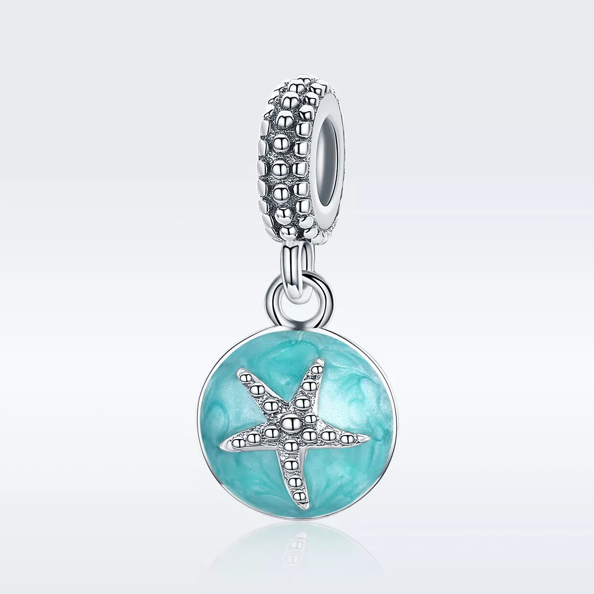 Charm Pendente Mar Azul estilo verão estilo Pandora - SCC136