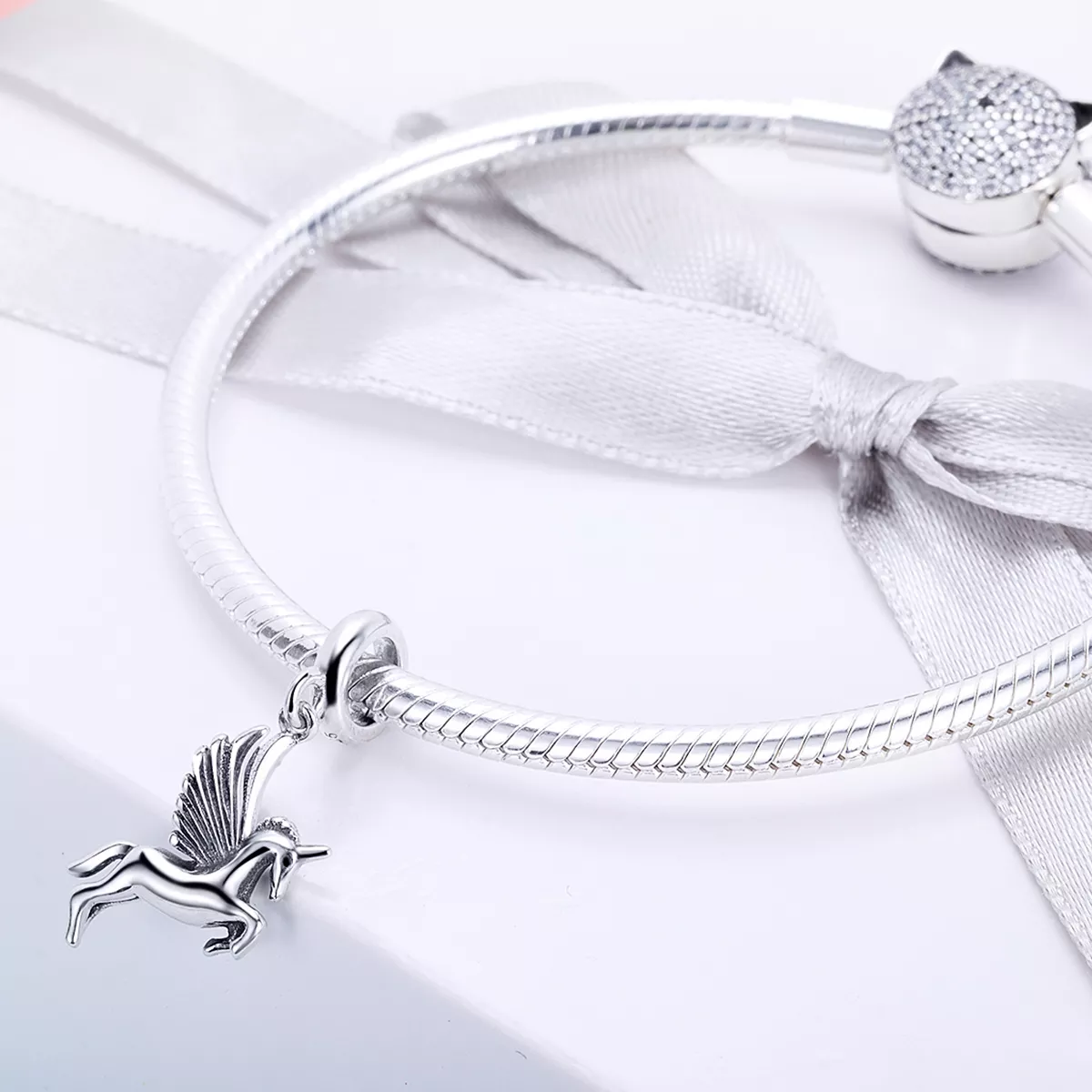 Charm Pendente Memória de Unicórnio estilo Pandora - SCC704