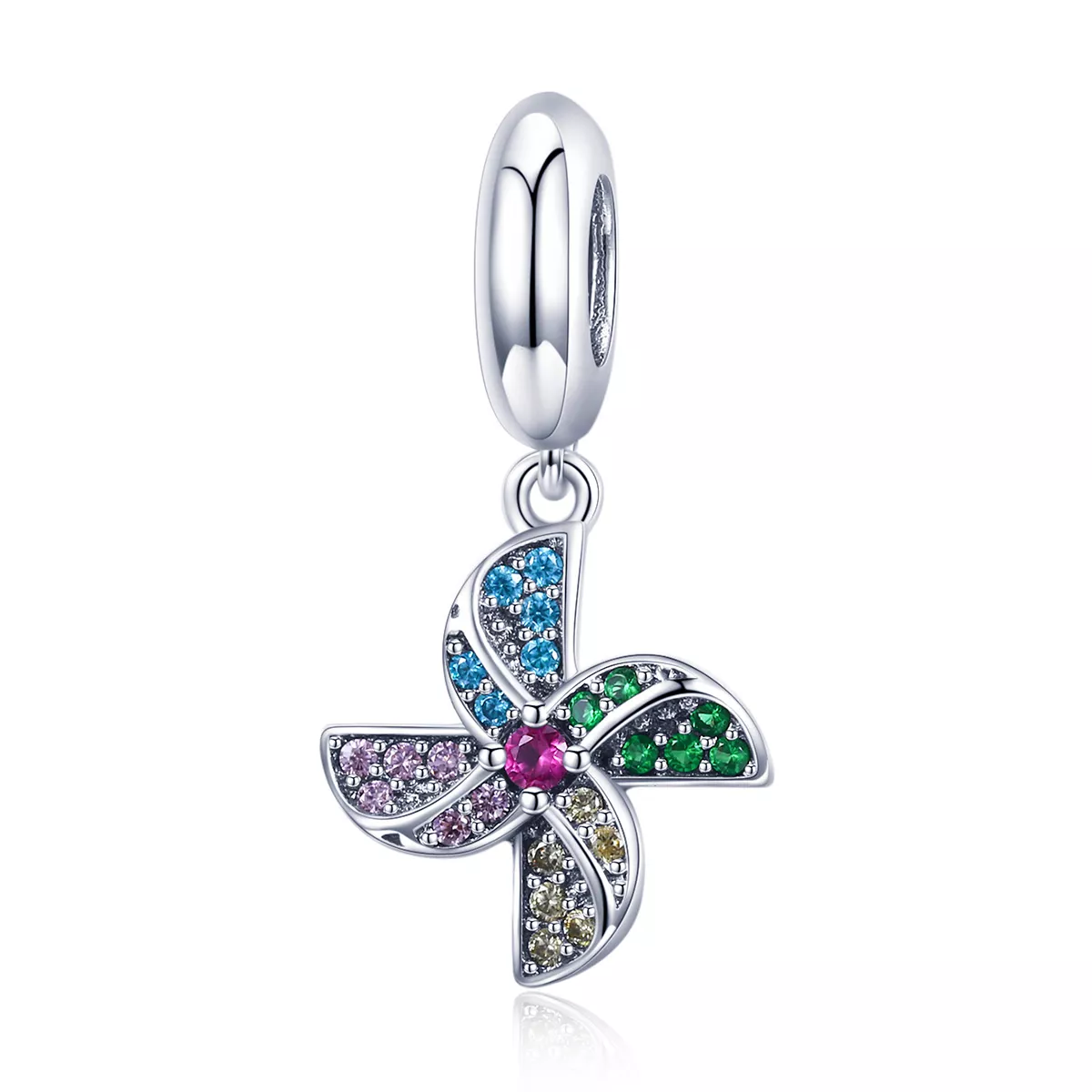 Charm Pendente Moinho de vento estilo Pandora - SCC971