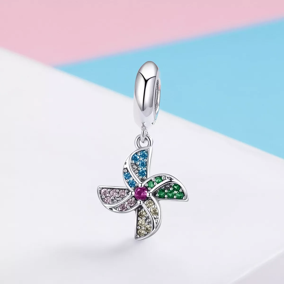 Charm Pendente Moinho de vento estilo Pandora - SCC971