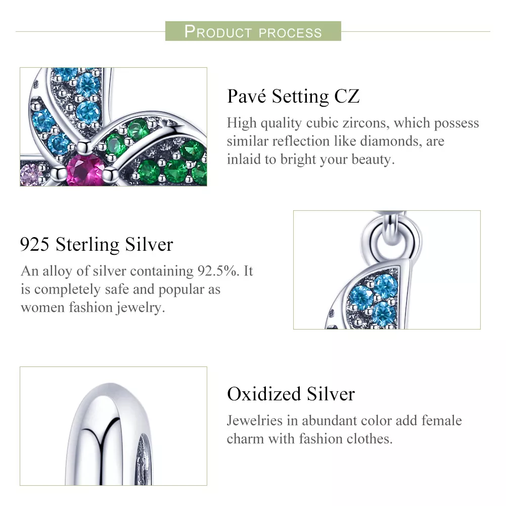 Charm Pendente Moinho de vento estilo Pandora - SCC971