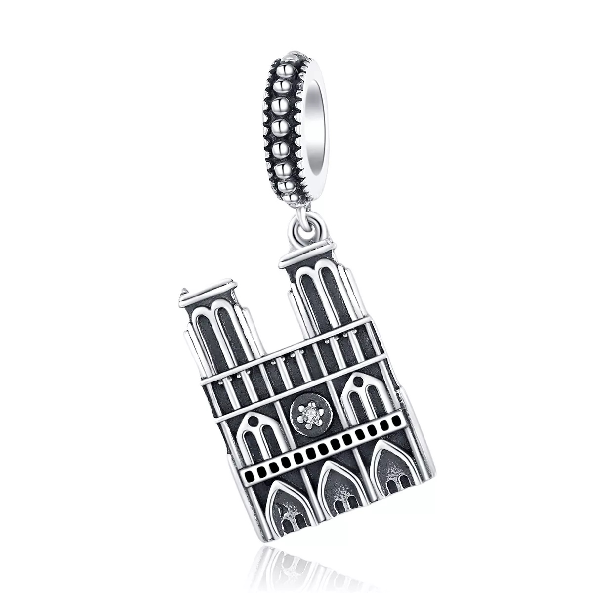 Charm Pendente Motre Dame De Paris estilo Pandora - SCC1328