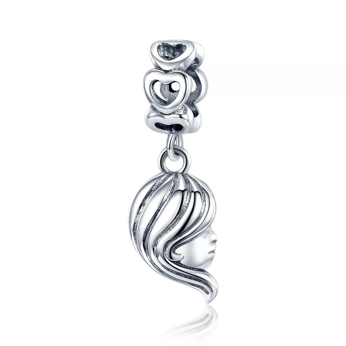 Charm Pendente Mãe e filha estilo Pandora - BSC275