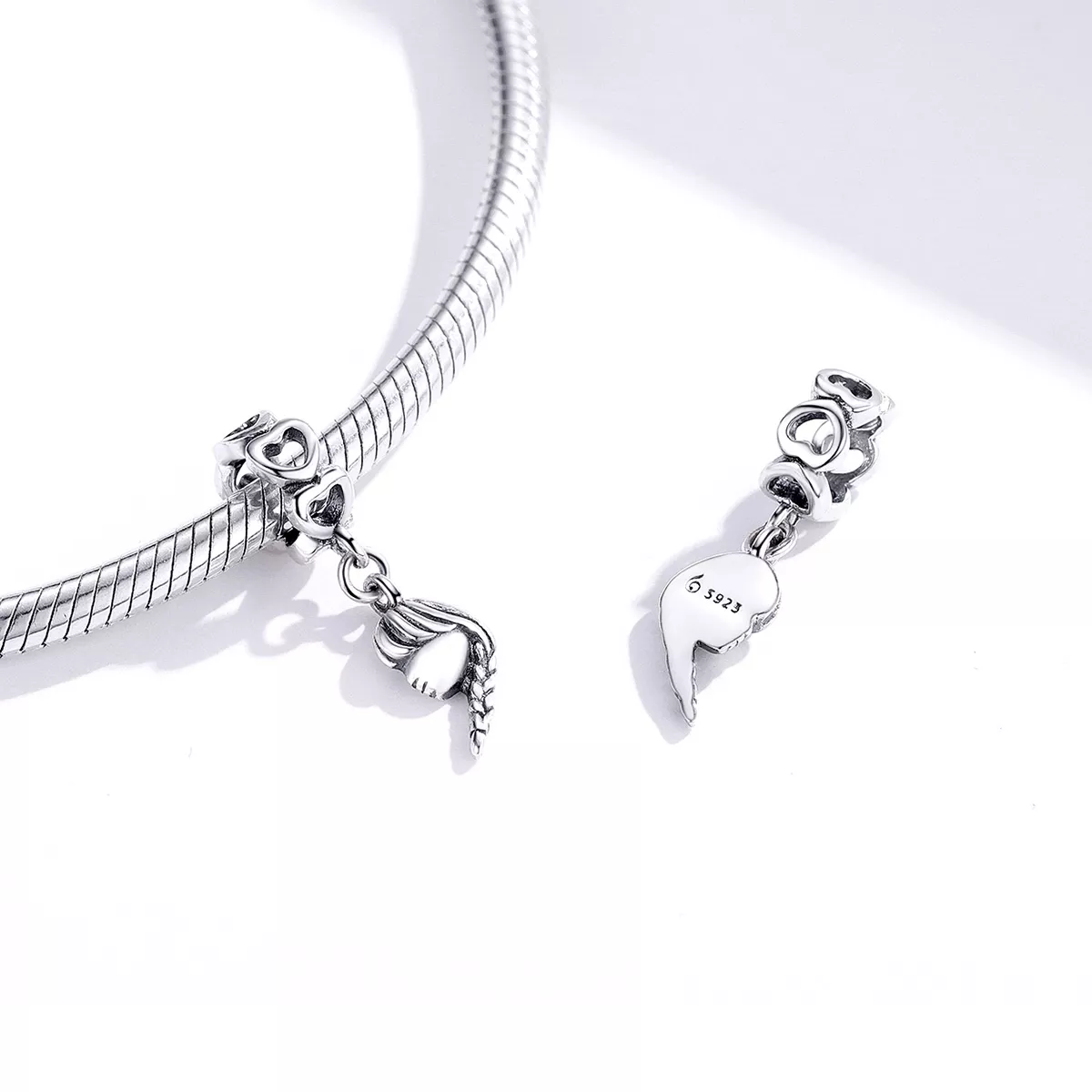 Charm Pendente Mãe e filha estilo Pandora - BSC276