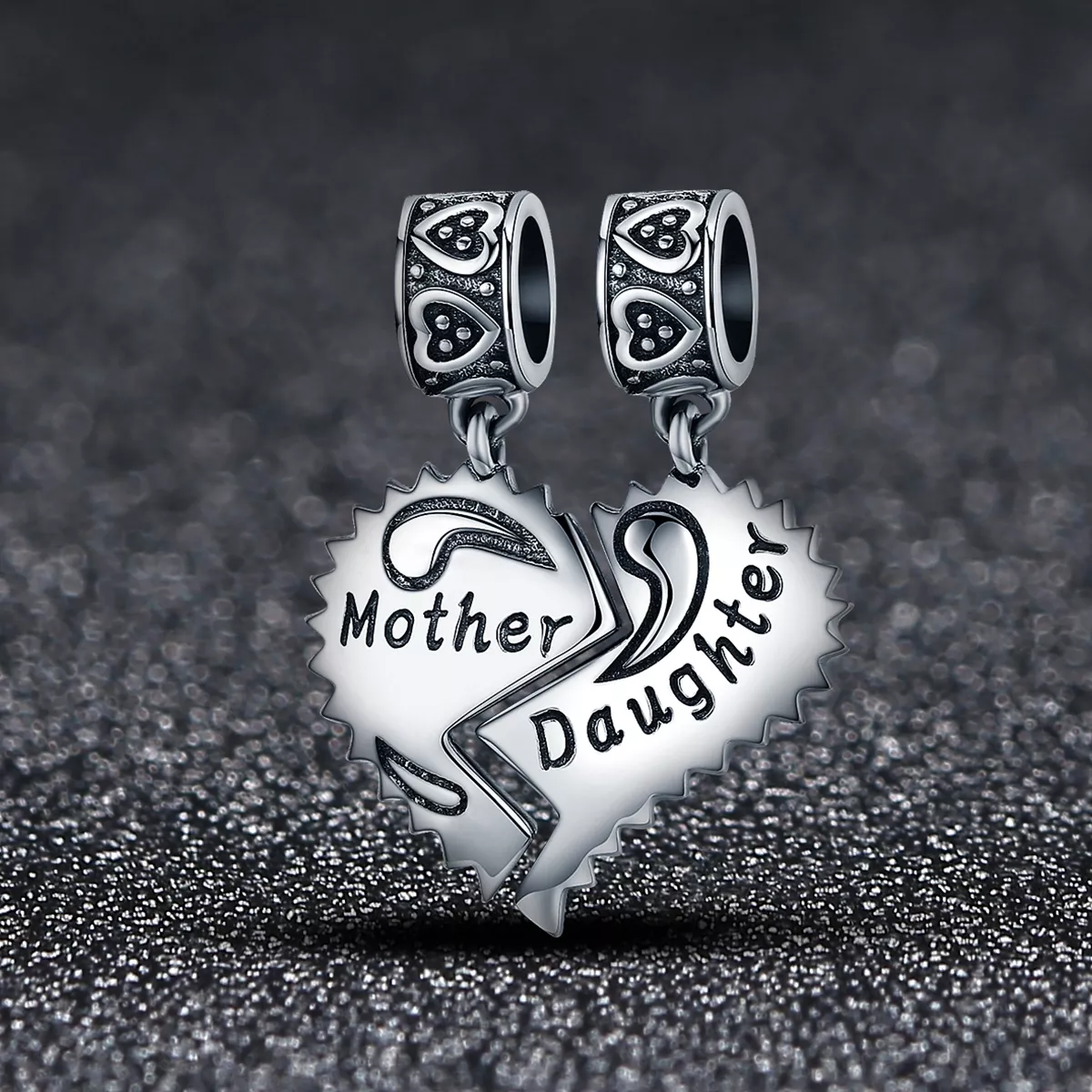 Charm Pendente Mãe e filha estilo Pandora - SCC427