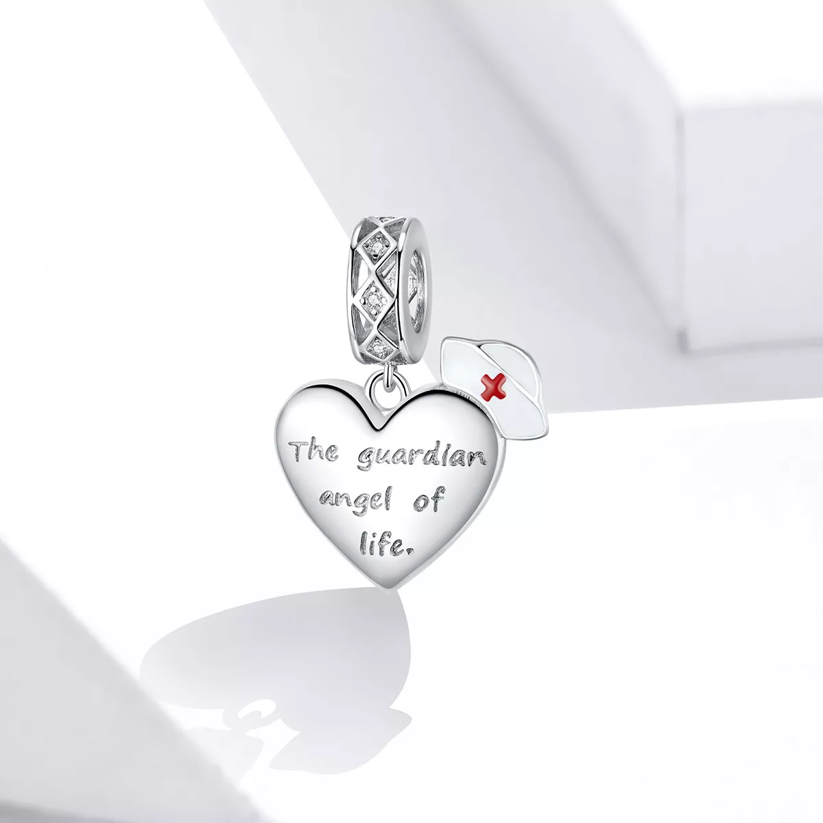 Charm Pendente O anjo da guarda da vida estilo Pandora - BSC307