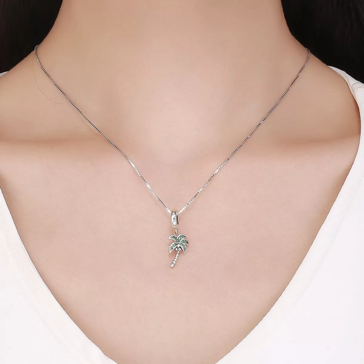 Charm Pendente Palmeira estilo Pandora - SCC697