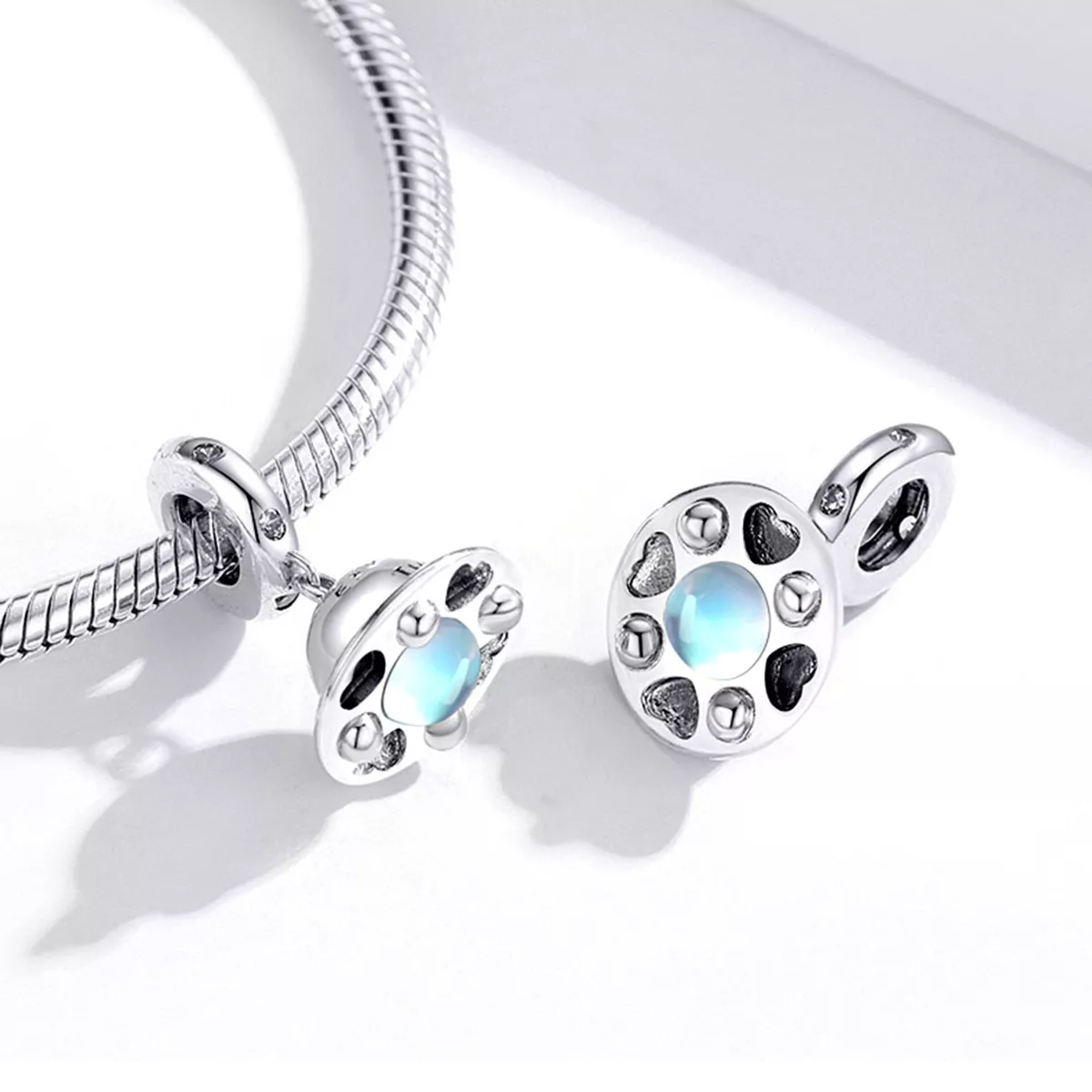 Charm Pendente Pequena Nave Espacial estilo Pandora - SCC1696