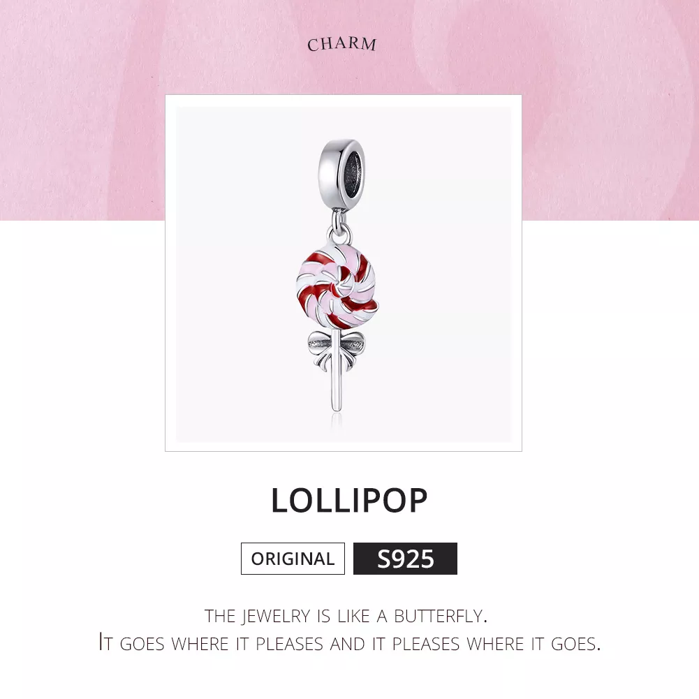 Charm Pendente Pirulito estilo Pandora - SCC1491