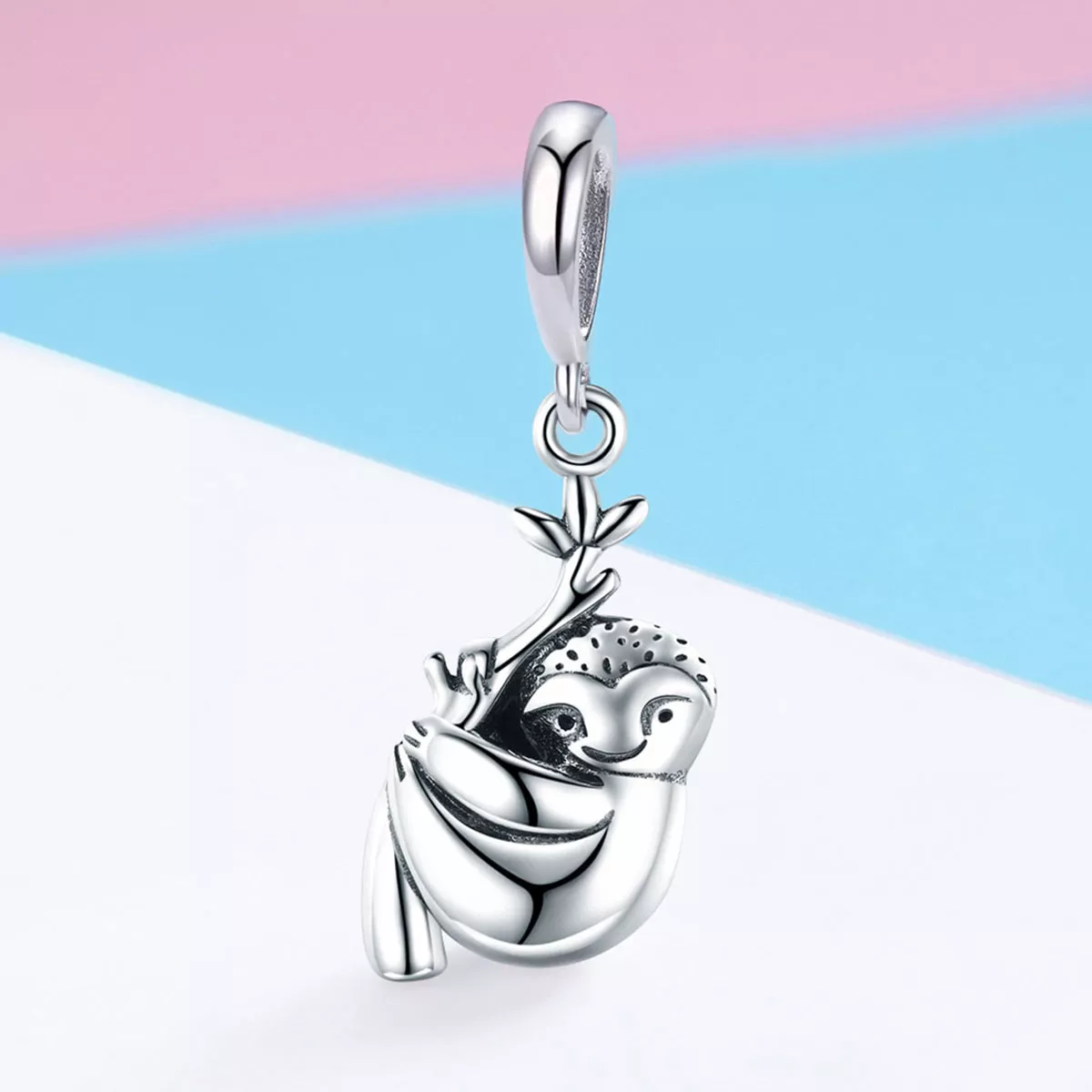 Charm Pendente Preguiça fofa estilo Pandora - SCC866