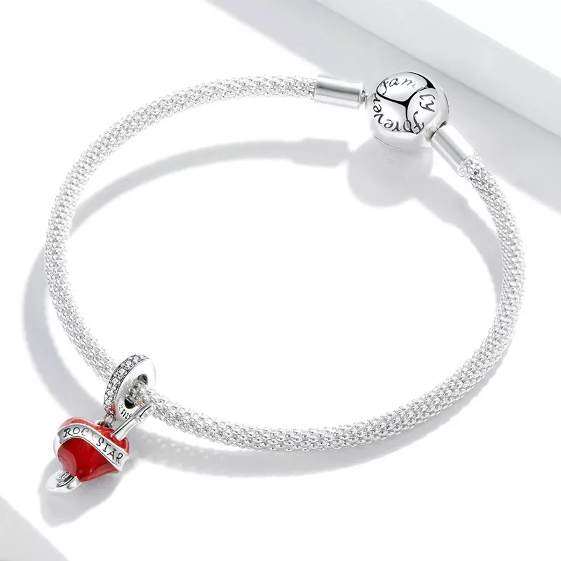 Charm Pendente Rockstar estilo Pandora - SCC1627