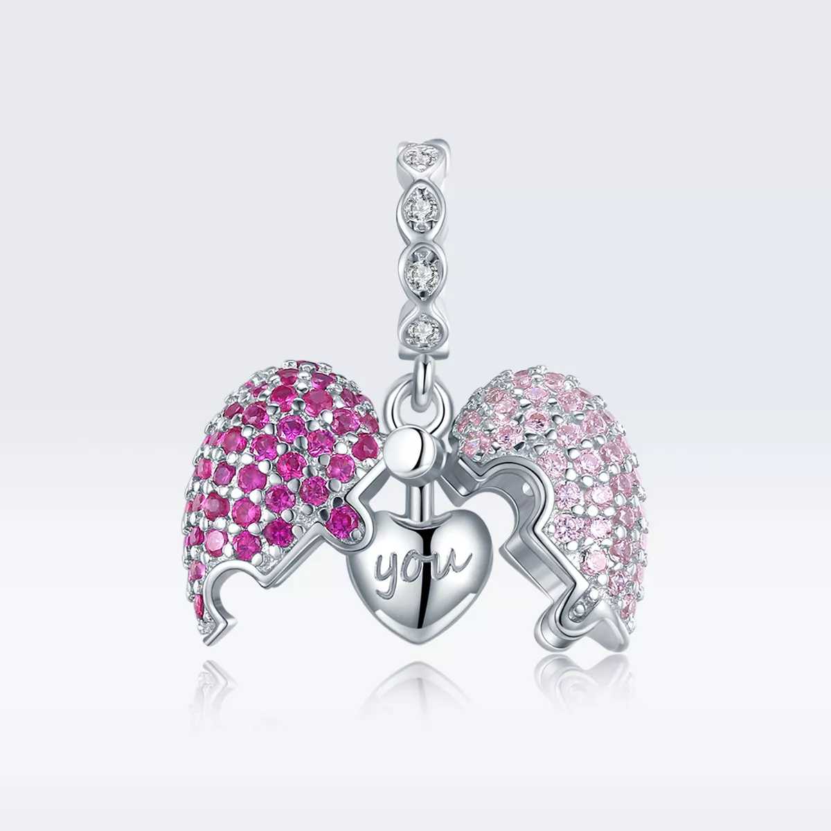 Charm Pendente Só você life Pandora - BSC282