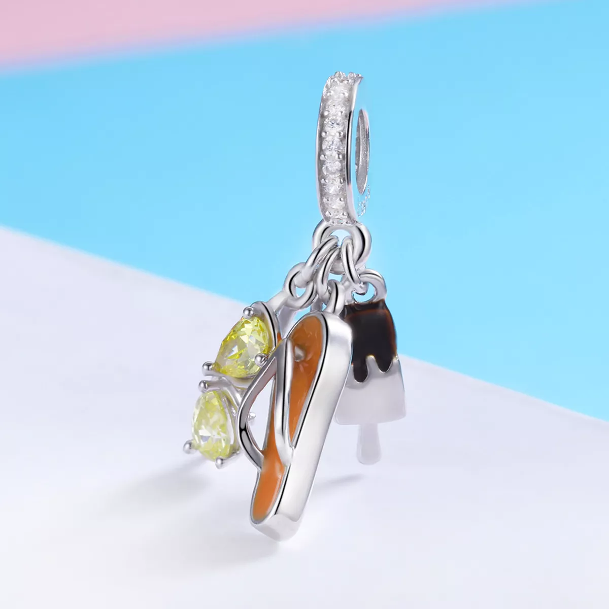 Charm Pendente Verão agradável estilo Pandora - SCC770
