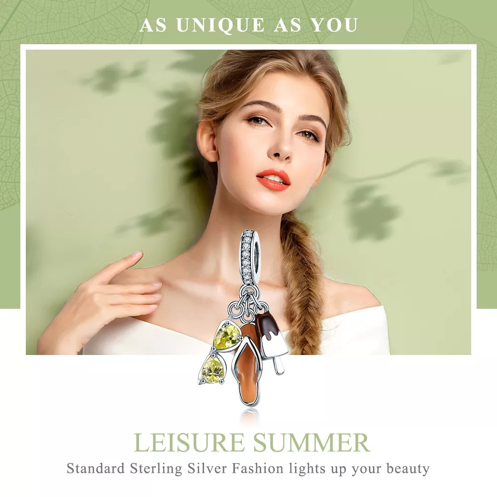 Charm Pendente Verão agradável estilo Pandora - SCC770