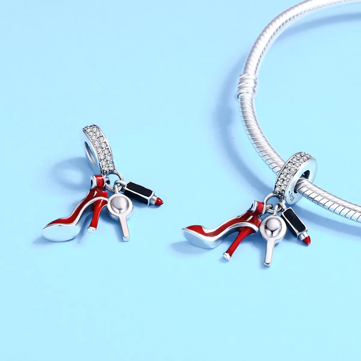 Charm Pendente Vestido sexy estilo Pandora - SCC457