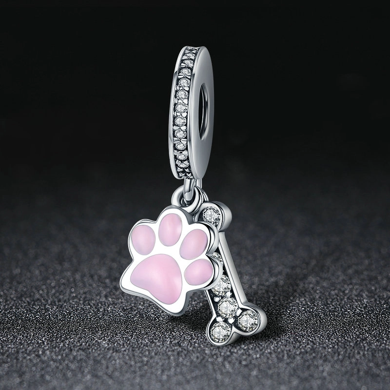 (imagem para) Charm Pendente Amante de animais de estimação estilo Pandora - SCC452 - Visualizar 3
