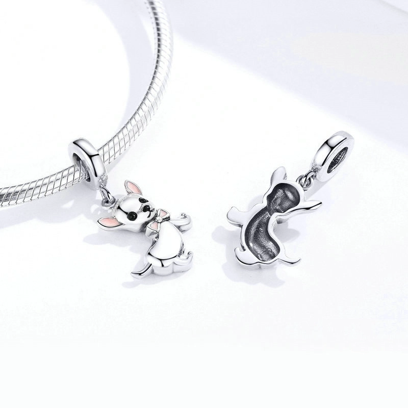 (imagem para) Charm Pendente Chihuahua estilo Pandora - SCC1317 - Visualizar 2