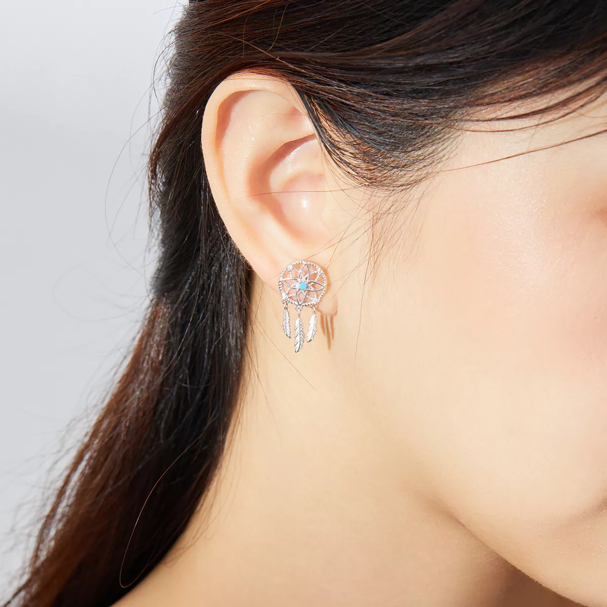 Brinco Apanhador de Sonhos estilo Pandora - BSE339