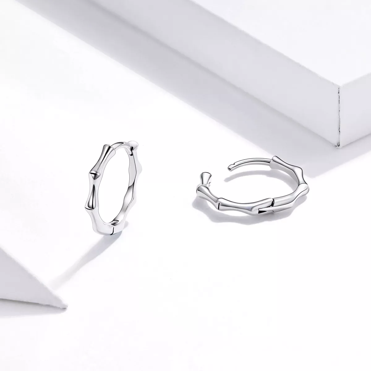 Brinco Argolas Bambu life Pandora - SCE988