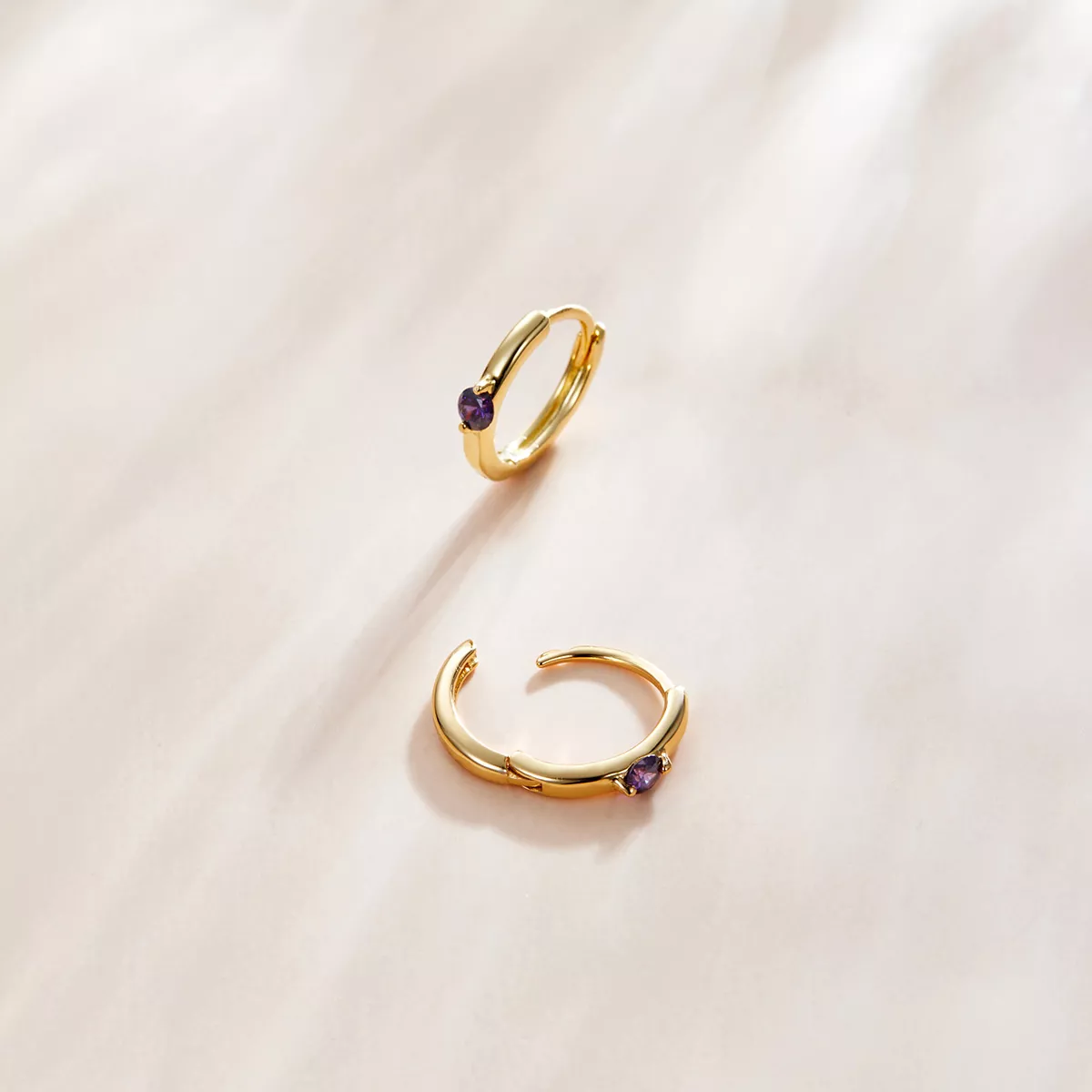 Brinco Argolas Bola estilo Pandora - SCE1050-VT