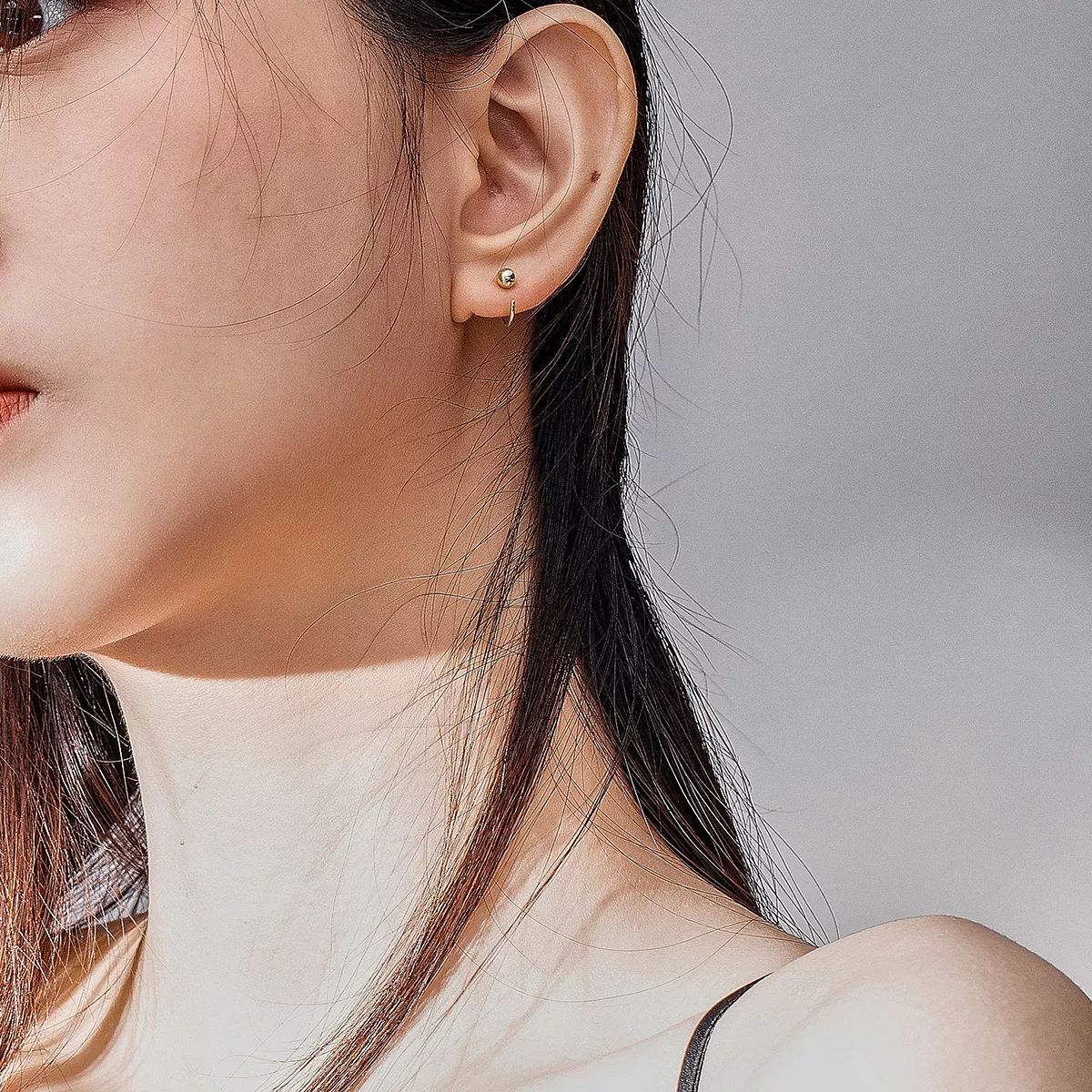 Brinco Argolas Bola life Pandora - SCE782-B