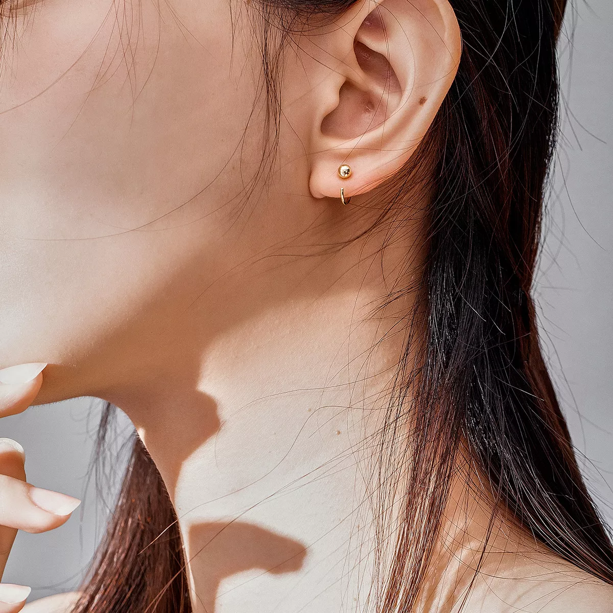 Brinco Argolas Bola life Pandora - SCE782-B