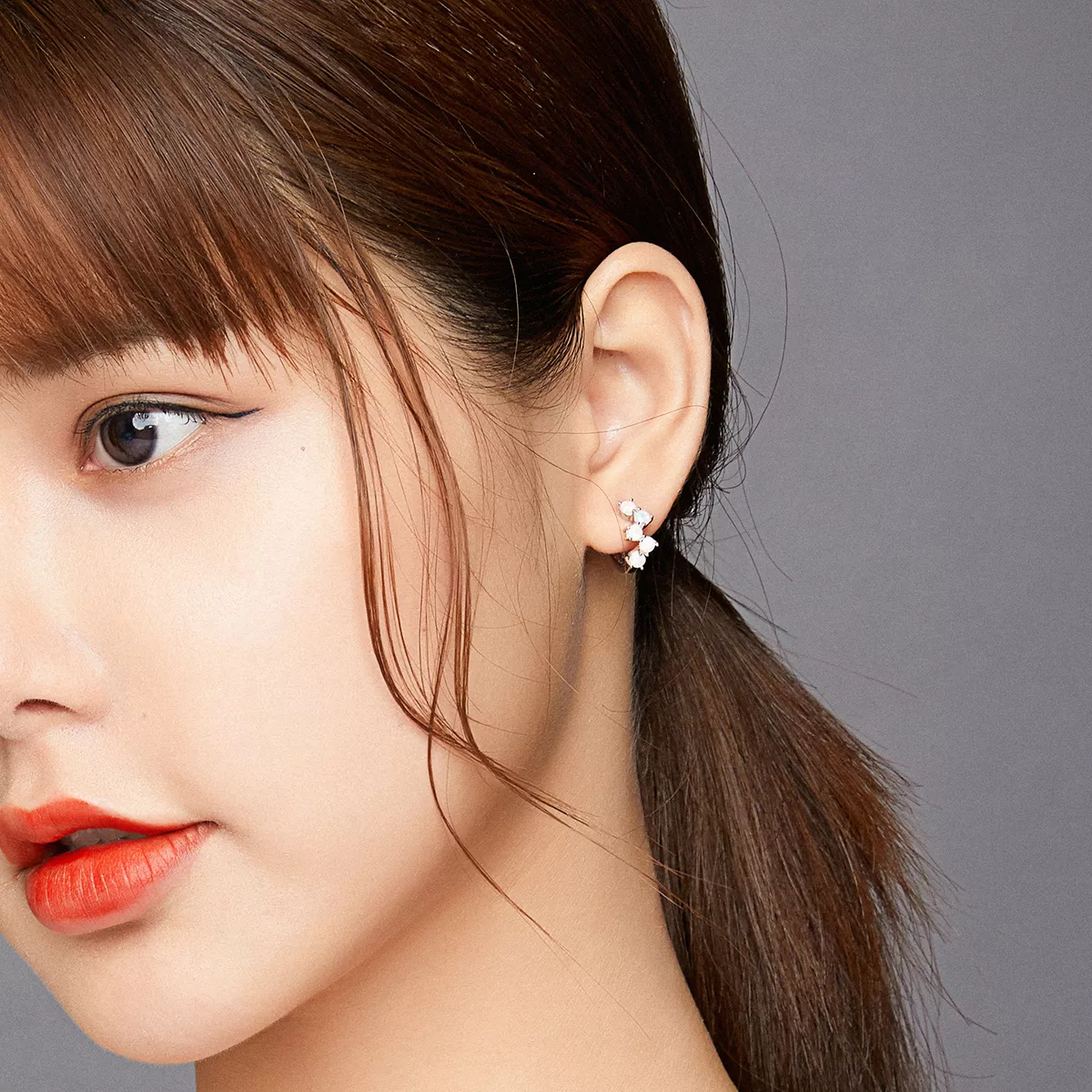 Brinco Argolas Bolhas de sonho estilo Pandora - SCE941