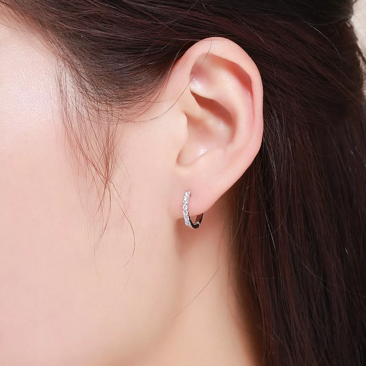 Brinco Argolas Declaração de Graça estilo Pandora - SCE351-1H